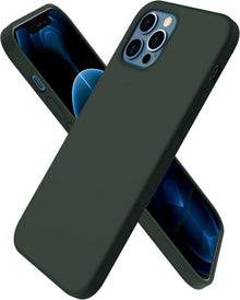 iPhone 12 Silikon Case Hülle - Flüssig Silikon Schutz 6.1 Zoll