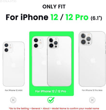 ORNARTO iPhone 12 Pro Silikon Case 6,1 Zoll Flüssig