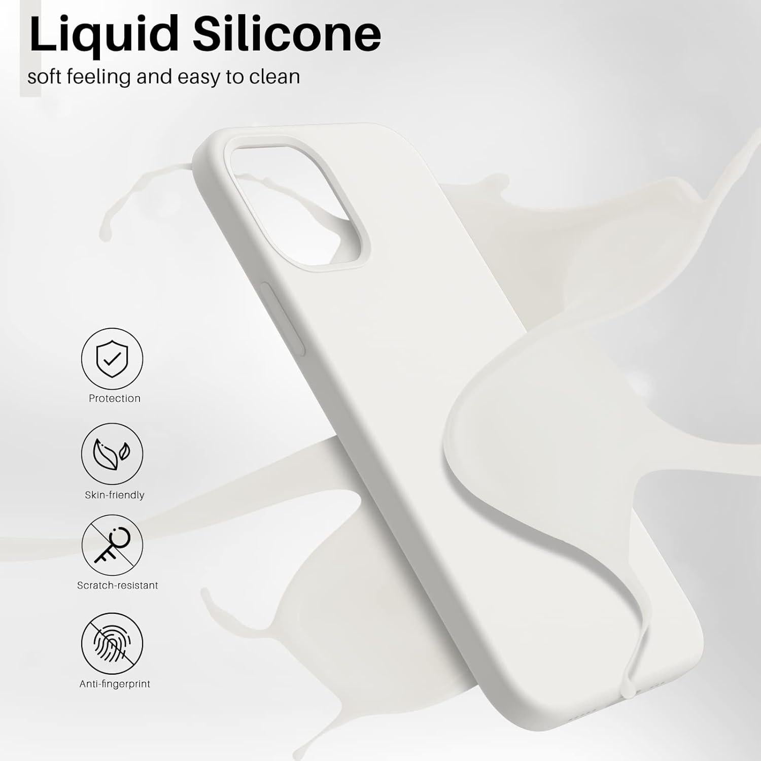 iPhone 12 Mini Silikon Case Ultra Dünn Schutz