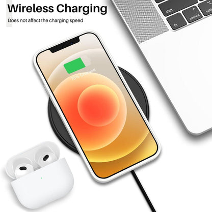 ORNARTO iPhone 12 Mini 5,4 Silikon Hülle Ultra Dünn Voller Schutz