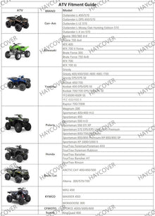 Quad-Abdeckung ATV 210D Oxford wasserdichte große Abdeckung
