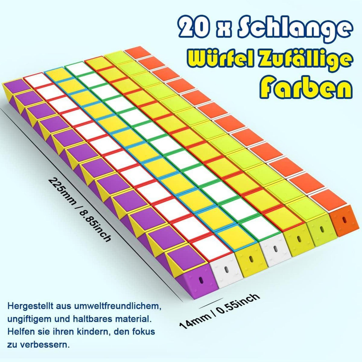 Magische Schlange 20er Set Kindergeburtstag Geschenke Jungen
