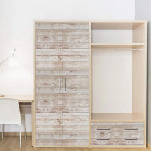 Selbstklebende Holzoptik Tapete PVC Vinylfolie 45x1000cm