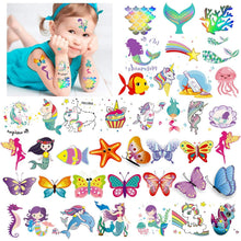 Glitzer Tattoo Set für Kinder mit