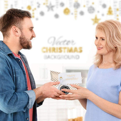 Adventskalender Box Kraftpapier 24STK DIY Weihnachtskalender