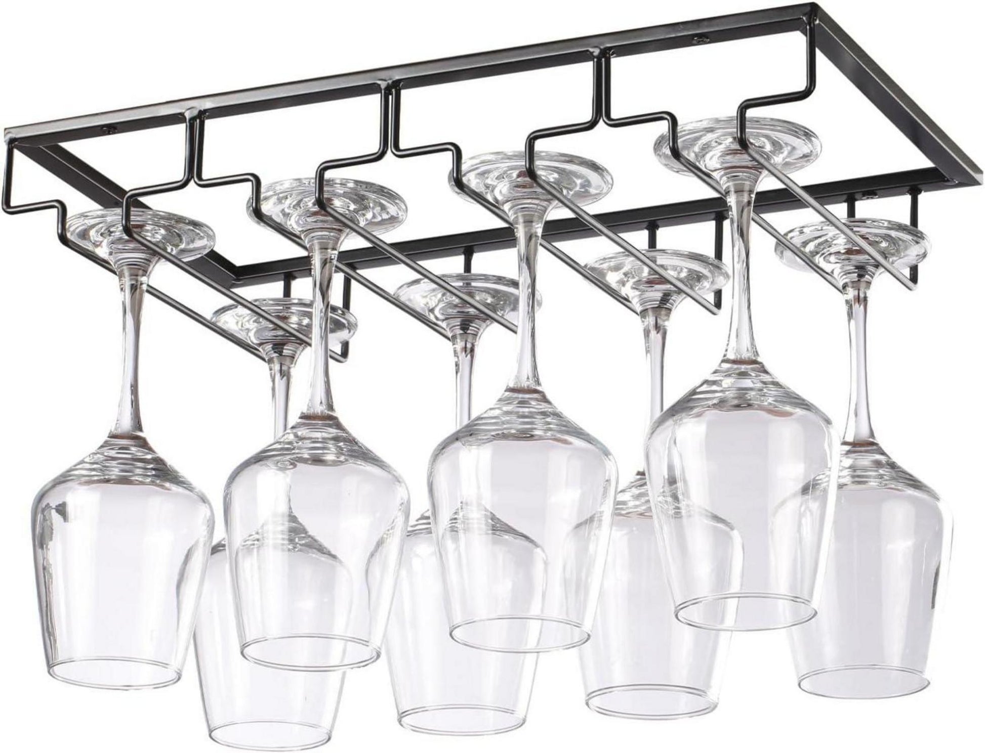 Weinglashalter Metall Gläserhalter Schiene Halter Schrank Aufhängen