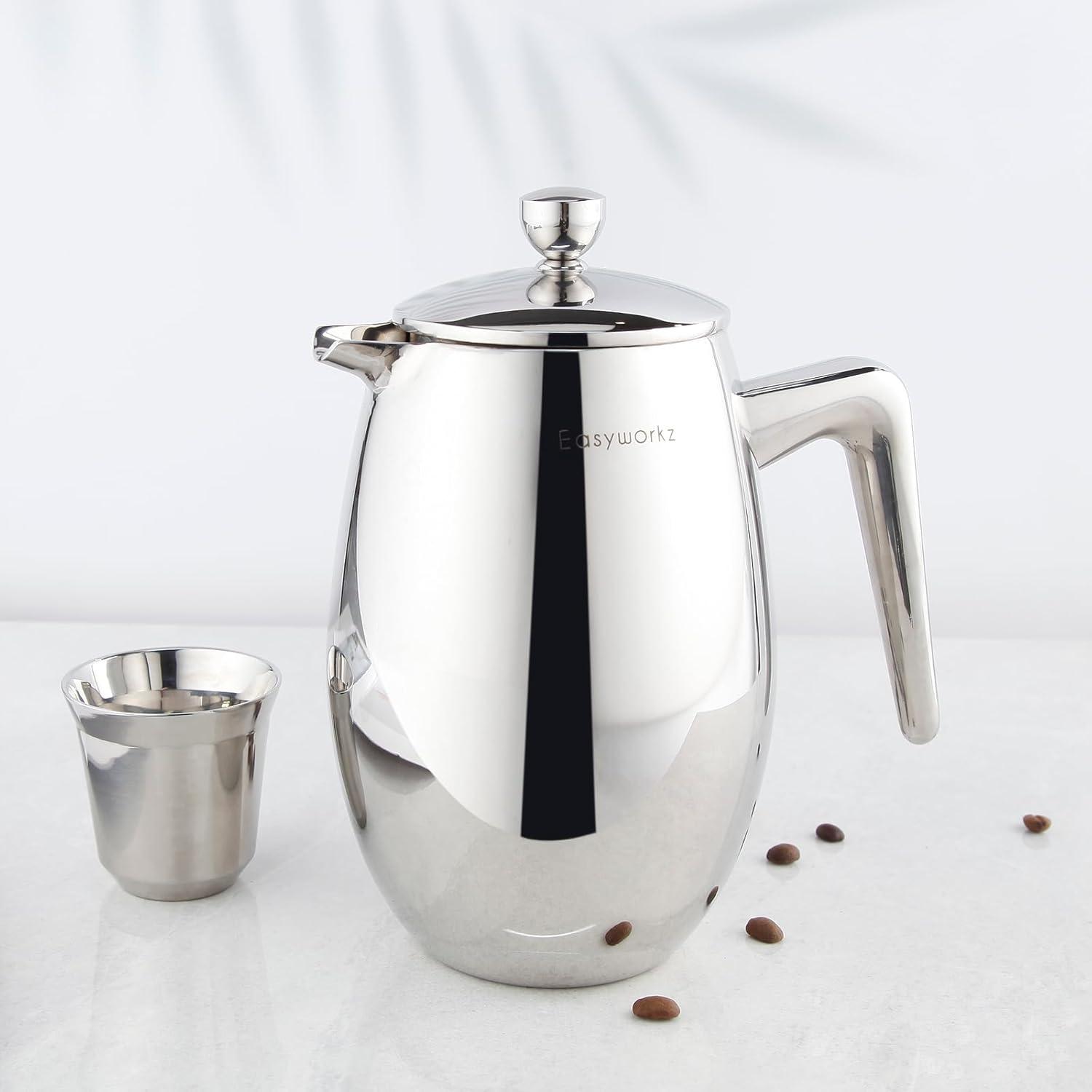 Nando French Press 350ml doppelwandig Thermo-Kaffeemaschine