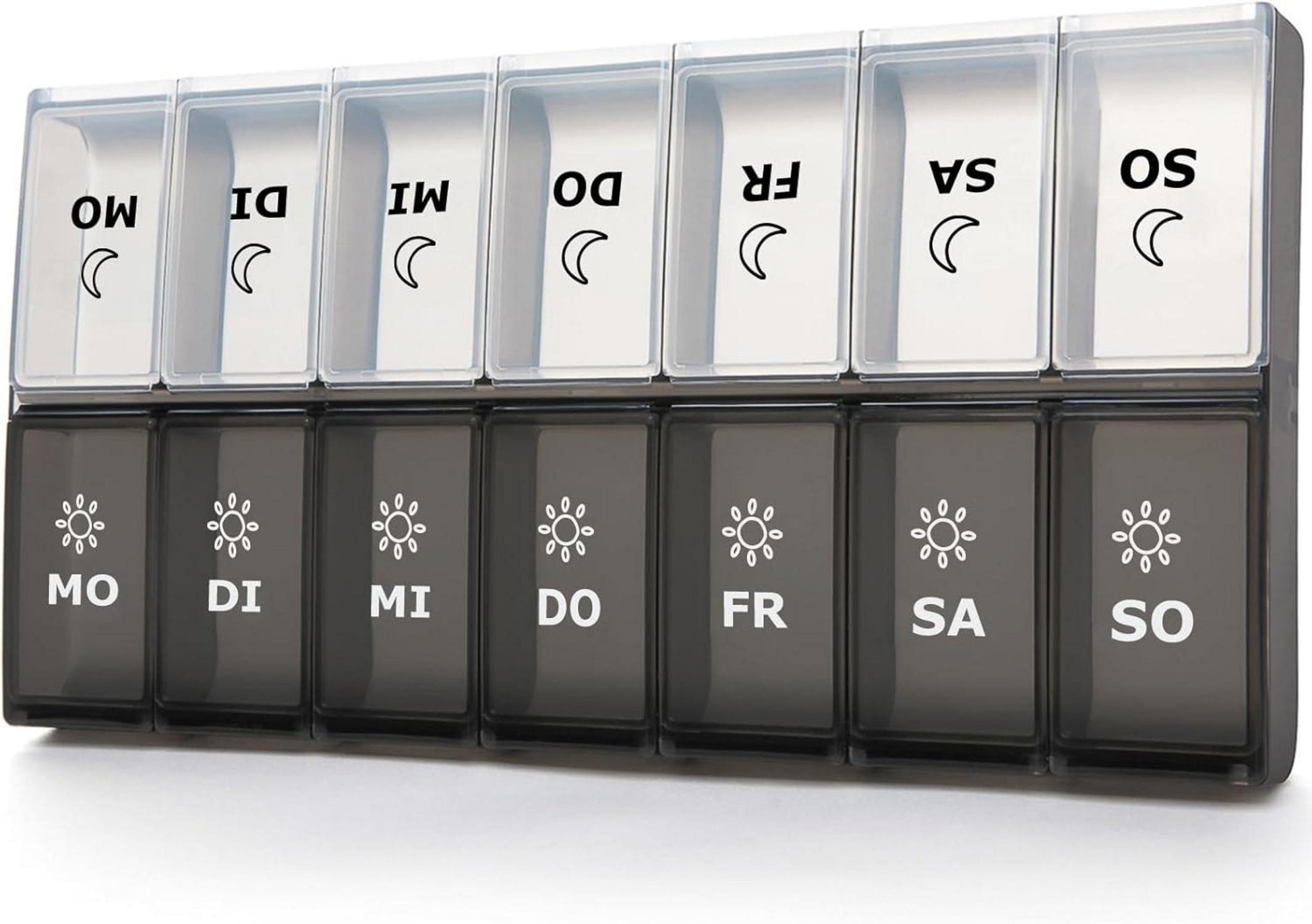 Tablettenbox 7 Tage XL für Vitamine, Medikamente & mehr