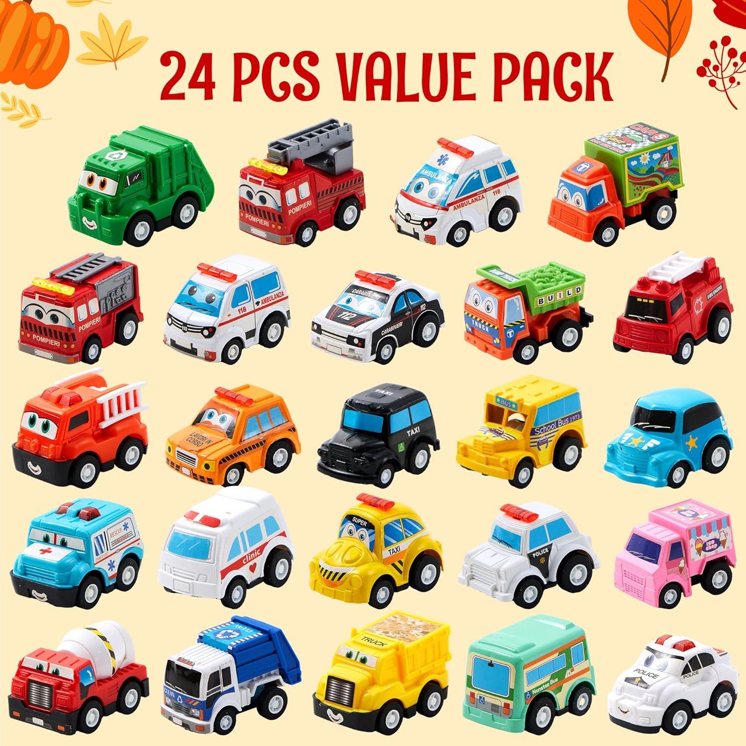 JOYIN 2024 Adventskalender Kinder Weihnachten Countdown Auto