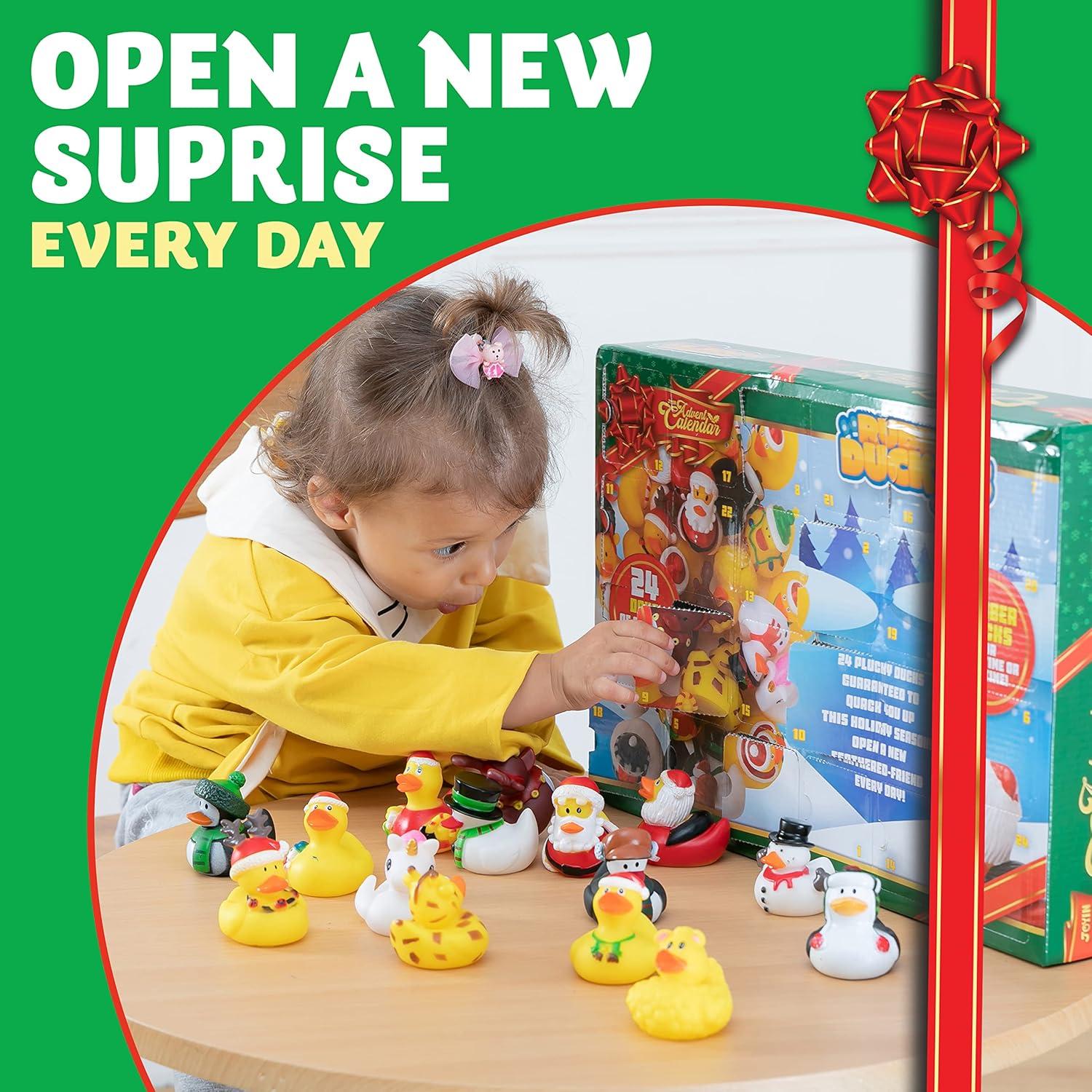 JOYIN Adventskalender 2023 Ente Spielzeug 24 Tage