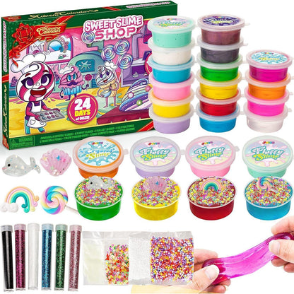 JOYIN 2024 DIY Slime Adventskalender 24 Tage Weihnachten