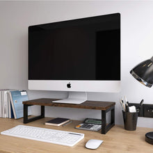 Monitorständer aus Holz für Laptop Computer iMac PC