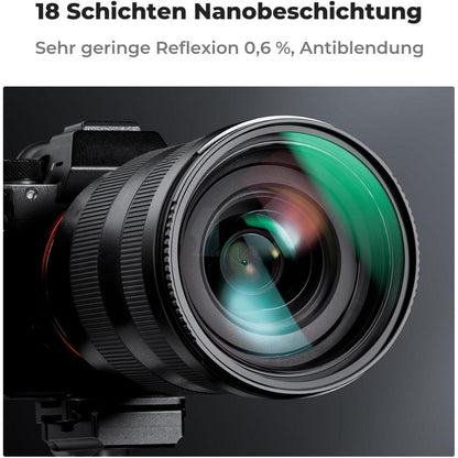 62mm K&F Concept Nano UV Filter mit