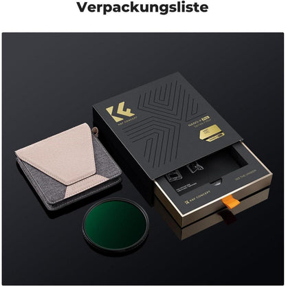 82mm CPL Polfilter – Zirkular, Slim, Optisches Glas