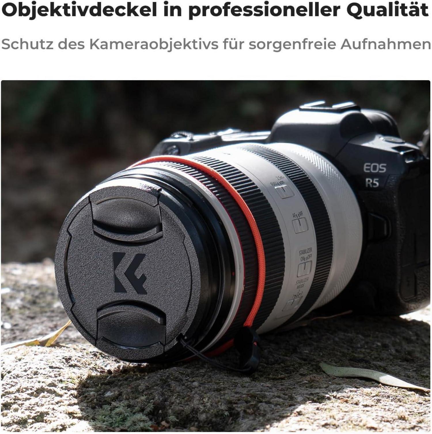 82mm UV Filter Objektivdeckel Reinigungstuch Schutzfilter Nano 18 Schichten
