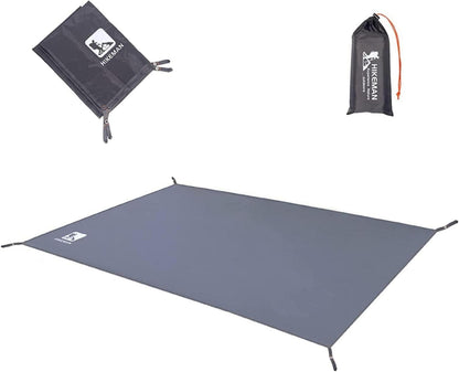 Zeltplane HIKEMAN Wasserdichtes Campingzelt Tarp Grau 210x210cm