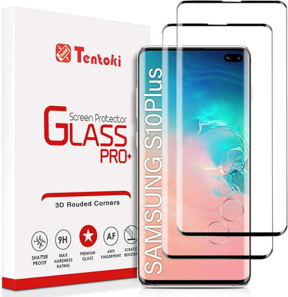 Displayschutzfolie Samsung Galaxy S10 Plus 9H Härte 2er Pack