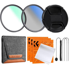 Filterset 72mm: UV, CPL & Objektivdeckel mit Tasche