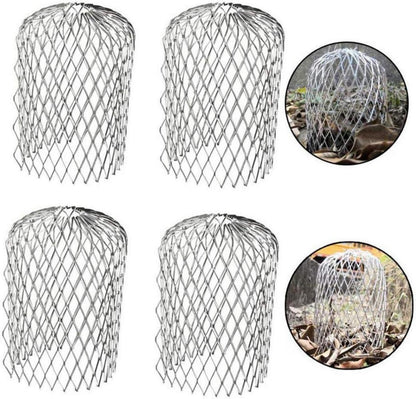 Dachrinnenschutz Alu Anti-Rost Einstellbar für Regenrohrschutz 15x8x8cm