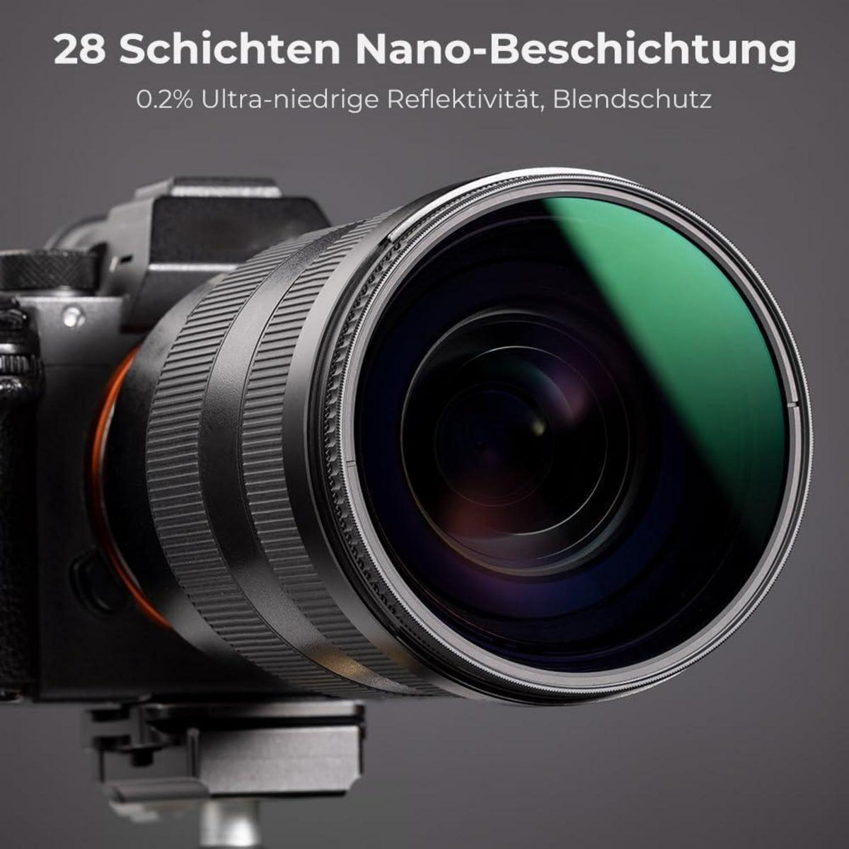 Polfilter 72mm CPL mit 28x MRC Beschichtung für mehr Kontrast