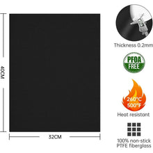 8er Set Grillmatte für Gasgrill  Antihaft Teflon 40x32cm