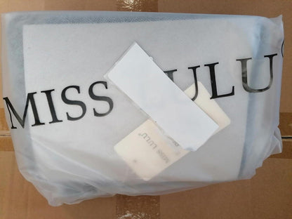 Elegante Miss Lulu Umhängetasche Damen schwarz-1, klein