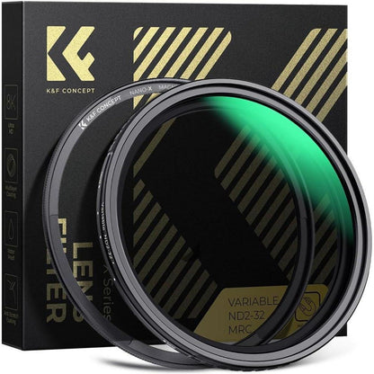 Magnetischer variabler Graufilter ND2-32 (1-5 Blenden) 72mm