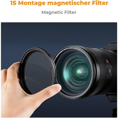 Magnetischer Variabler Graufilter 67mm ND2-32 (1-5 Stop)