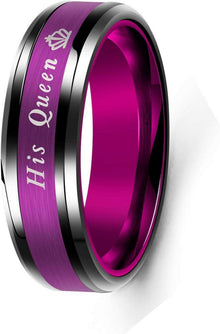 Edelstahl Ring Freundschaftsring Ehering Größe 49-62mm
