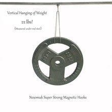 Extra starke Neodym-Magnethaken (20 Stück) 11kg belastbar