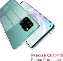 ORNARTO OnePlus 8T Handyhülle Transparent TPU Schutzhülle