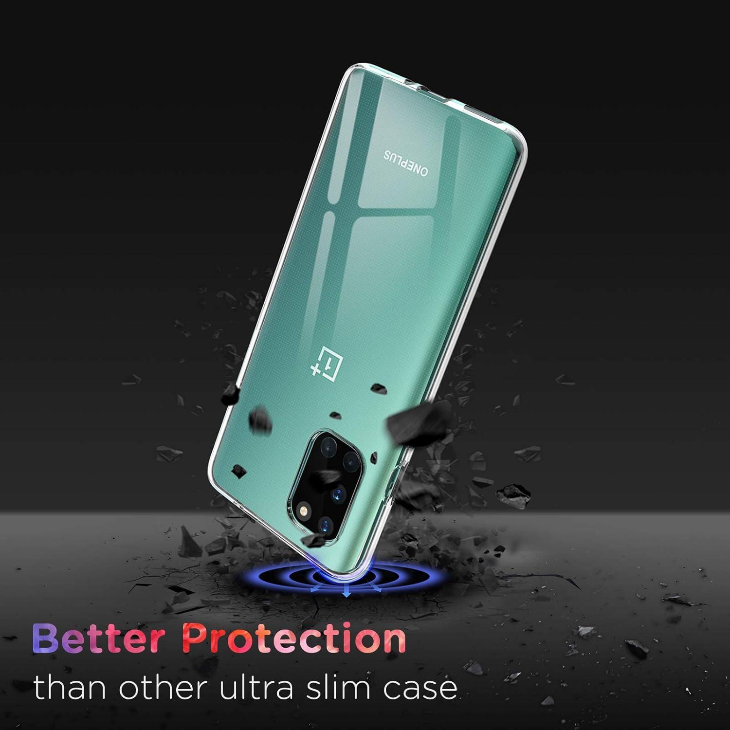 Transparente TPU Hülle für OnePlus 8T Schutzhülle 6,55” - Klar