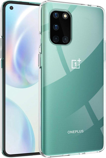 ORNARTO Durchsichtige TPU Silikon Schutzhülle für OnePlus 8T