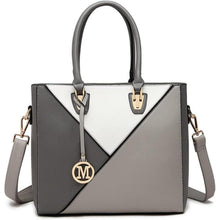 Miss Lulu Geometrische Handtasche Damen mit Ombre Farbe