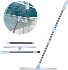 Wasserschieber Bodenabzieher 50cm Gummilippe Teleskopstiel 130cm