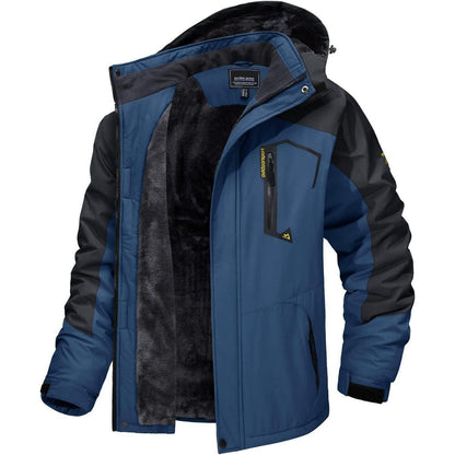 Herren Winter Skijacke Fleece Gefüttert Outdoor
