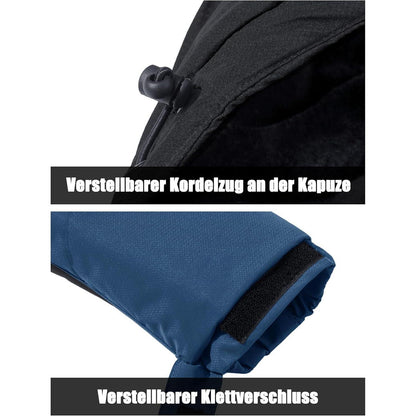 Herren Winter Skijacke Fleece Gefüttert Outdoor
