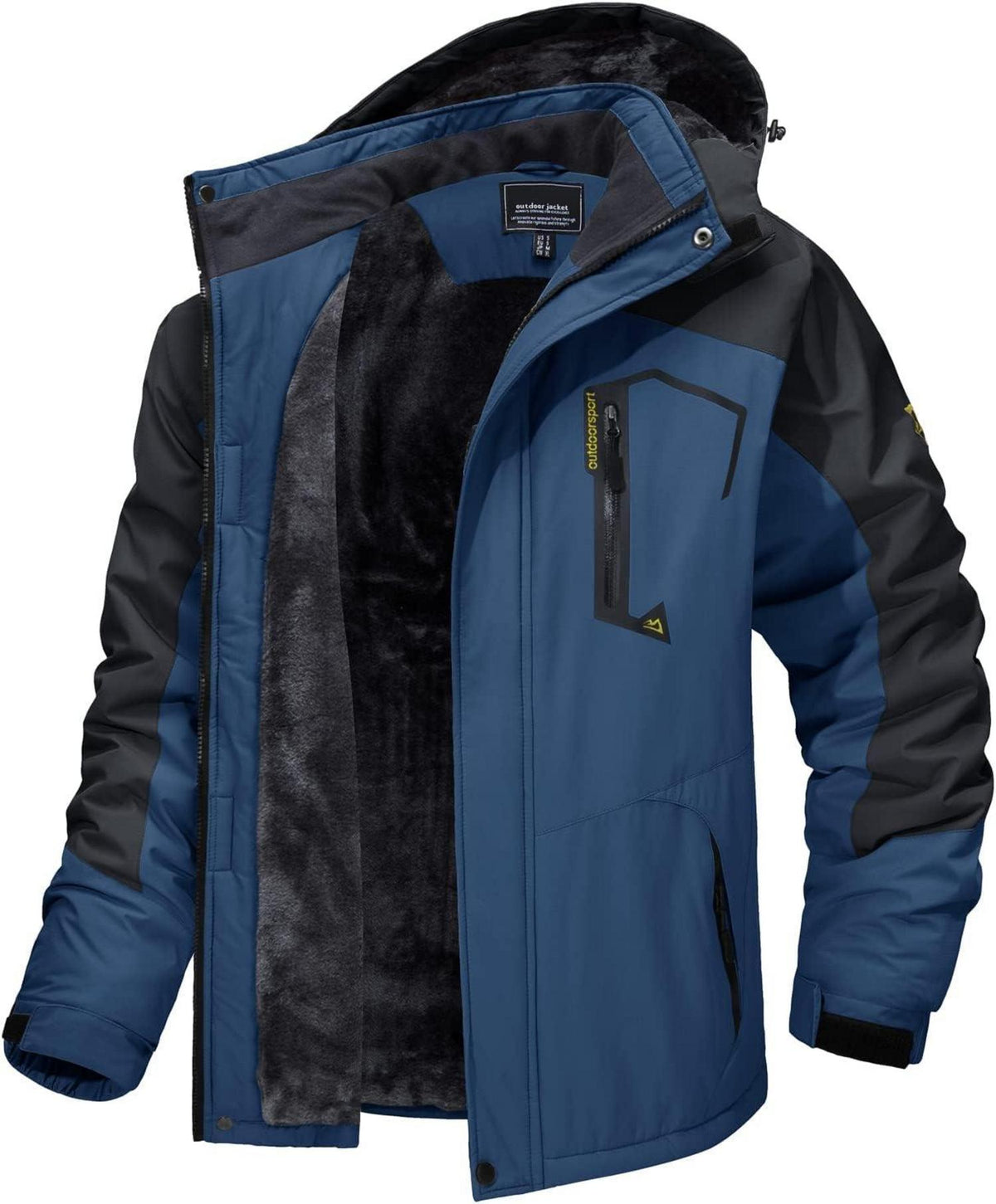 Winter Skijacke Fleece Gefüttert Softshelljacke Wasserdicht