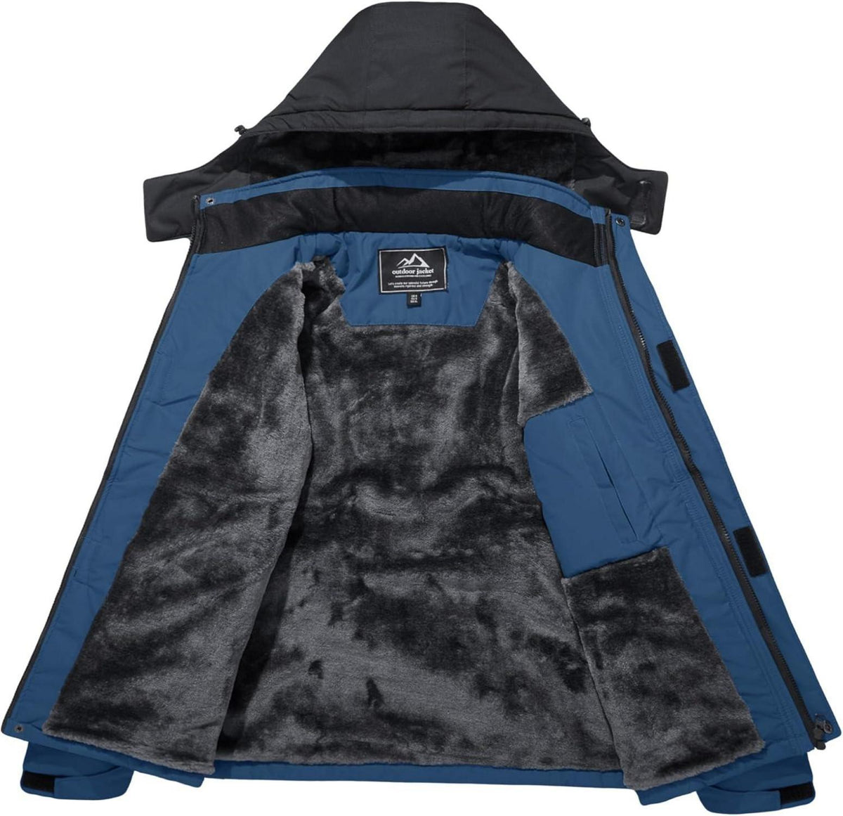 Herren Winter Skijacke Fleece Gefüttert Outdoor
