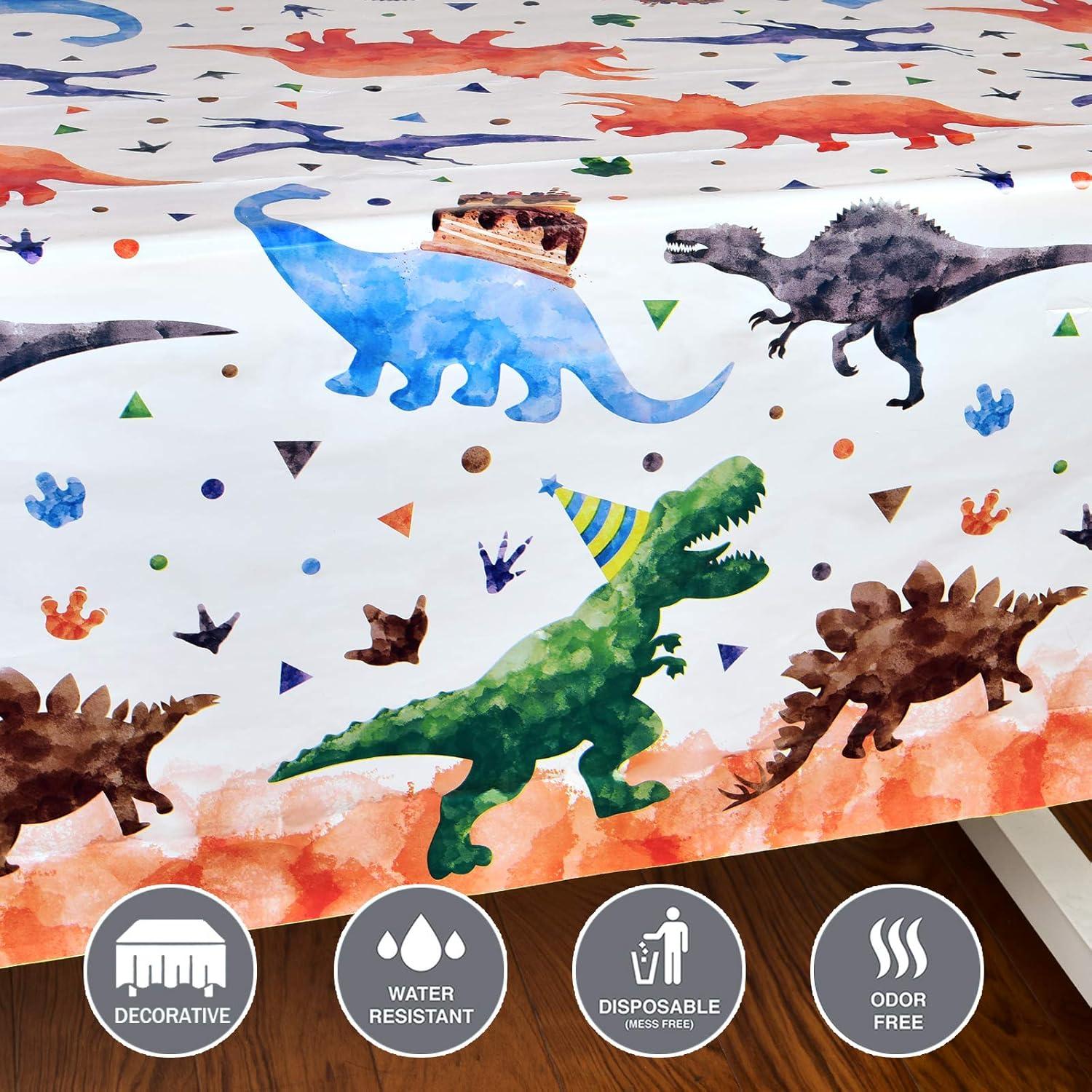 Dinosaurier Party Tischdecke 137x274cm Kindergeburtstag deco
