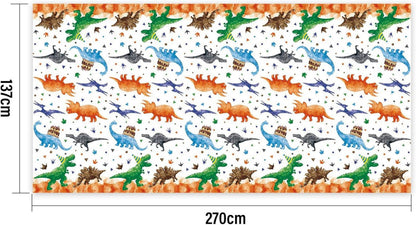 Dinosaurier Tischdecke 1PCS 137x274cm Kinder Jungen Party Dino Thema