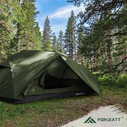 Forceatt Zelt 2-3 Personen Camping Trekkingzelt Ultraleicht 4 Saison