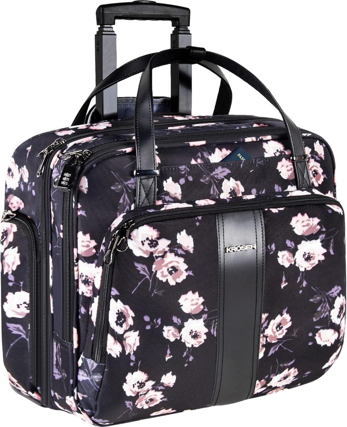 Business Laptop Trolley Case 15,6 Zoll Rollkoffer mit RFID