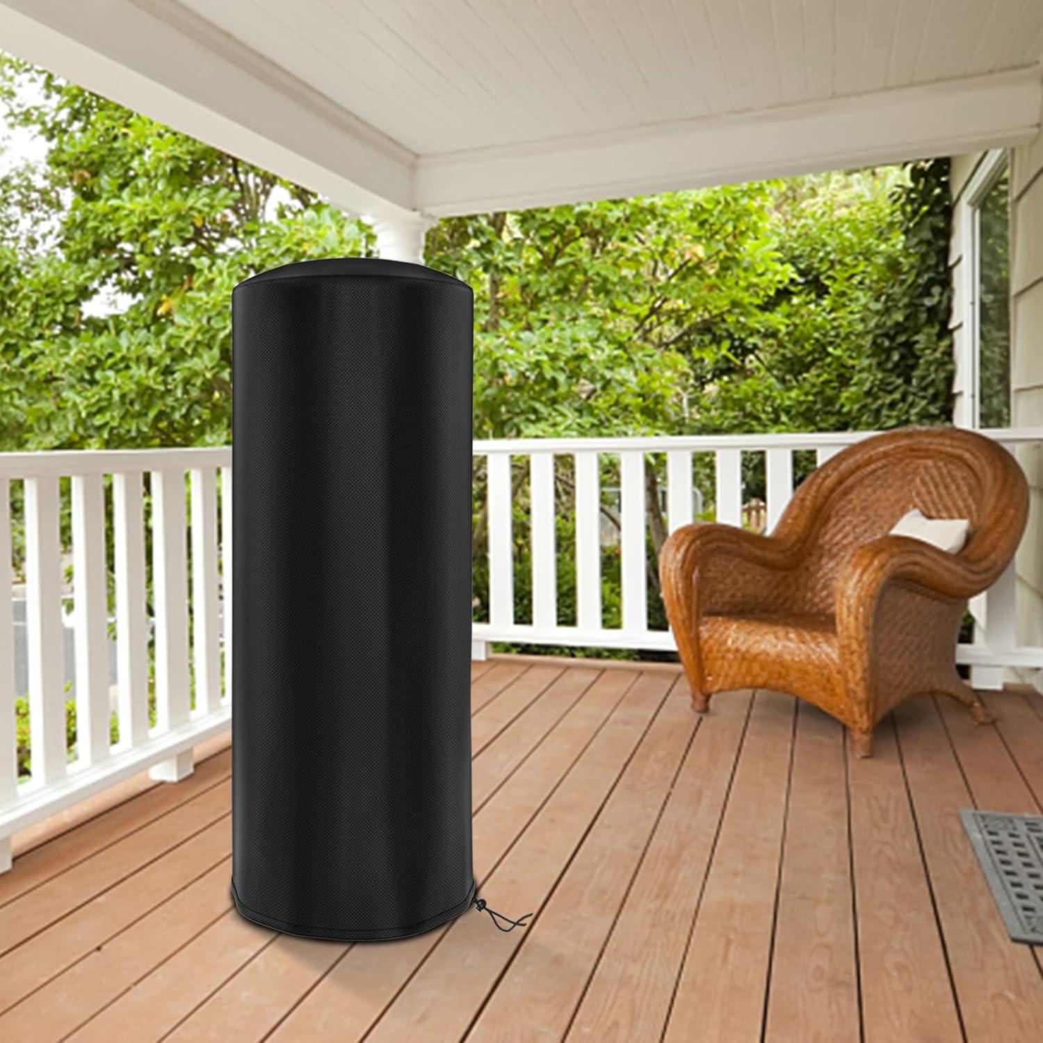 Wetterschutzhülle für Terrassenheizer 420D Wasserdicht 50x50x120 cm