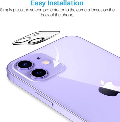3er Set Hartglas Displayschutz iPhone 12 Mini 5,4 Zoll 9H Kratzfest