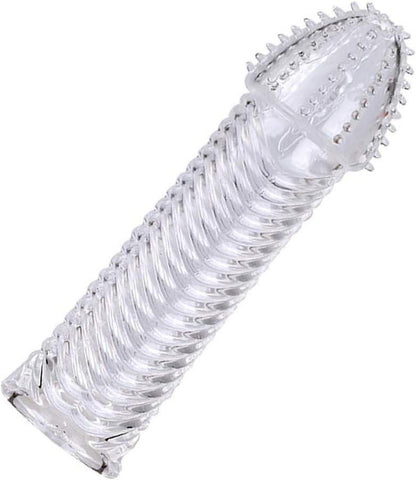 4er Pack Silikon Peniskondome Transparente Penishüllen Stimulation