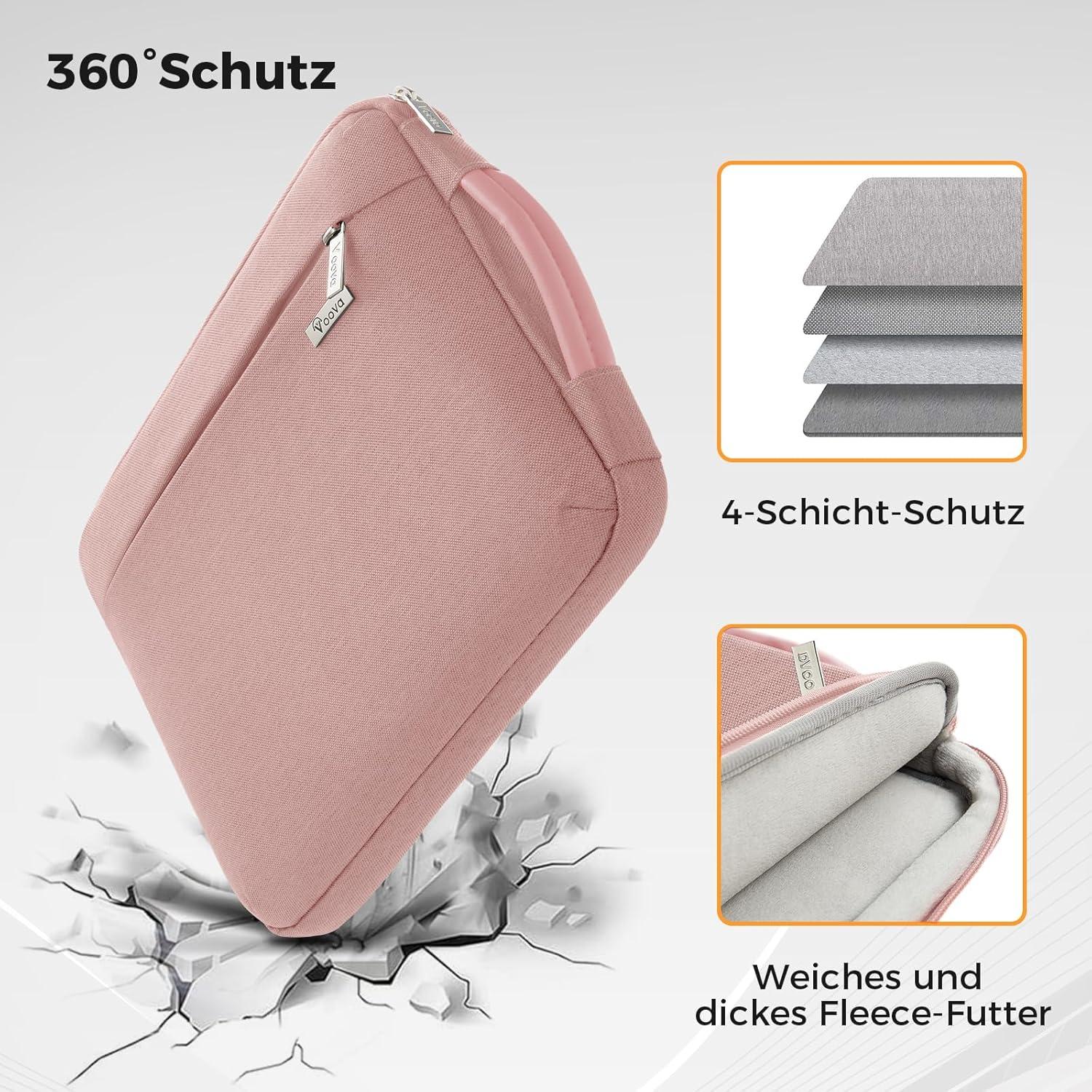 Laptop Hülle 13 Zoll Laptoptasche Ipad Tasche Voova Shockproof iPad
