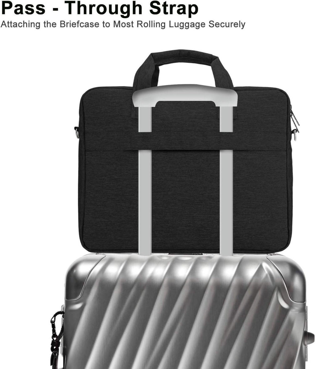 Laptoptasche 17-17,3 Zoll Aktentasche Notebook Uni Arbeit Business