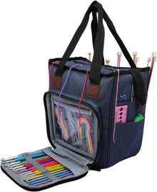 Basteltasche Garn Organizer Häkeln Stricken Kreuzstich  Oxford-Stoff
