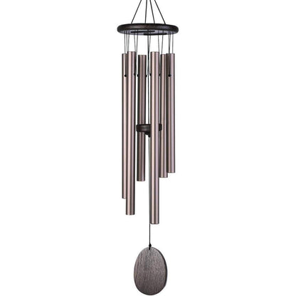 Klassisches Windspiel 32" mit 6 Aluminiumrohren, Bronze